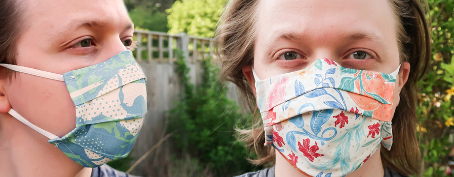 How to Create a Custom Fabric Face Mask - Free Pattern