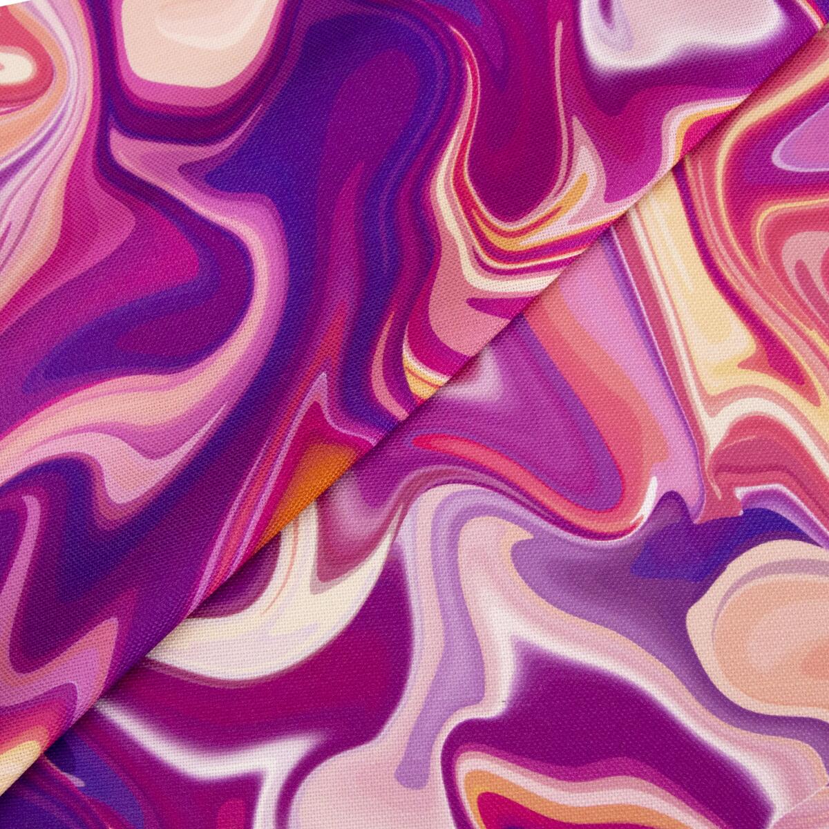 Recycled Linen Look Fabric Printing