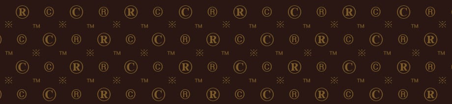 A pastiche copy of the Louis Vuitton monogram pattern