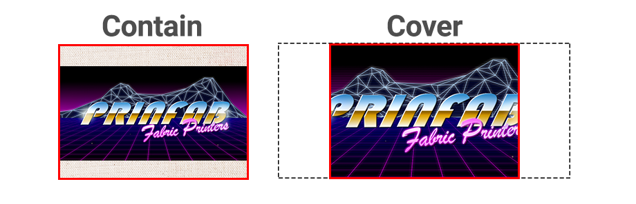 Cover and Contain scale options