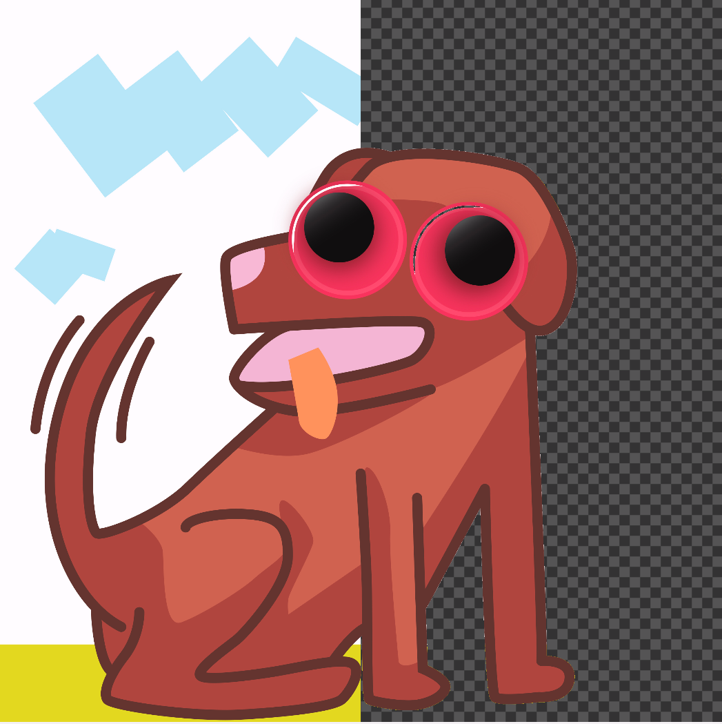 Background remover screen